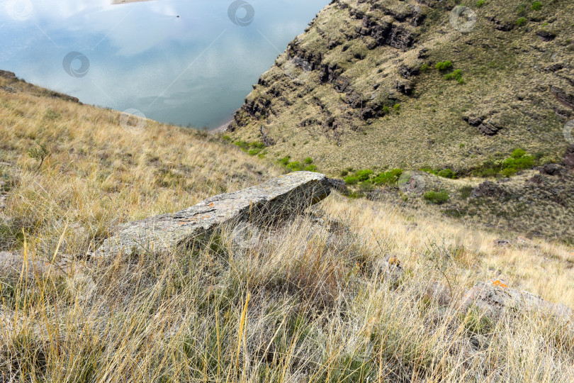 Скачать Горный пейзаж фотосток Ozero