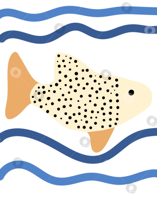 Скачать Бежевая рыба фотосток Ozero