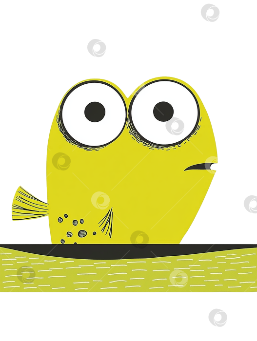 Скачать Рыбка с большими глазами фотосток Ozero