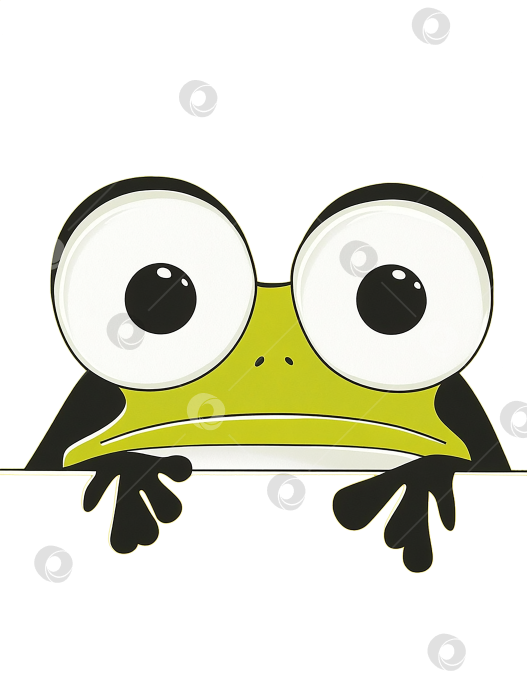 Скачать Лягушка с большими глазами фотосток Ozero