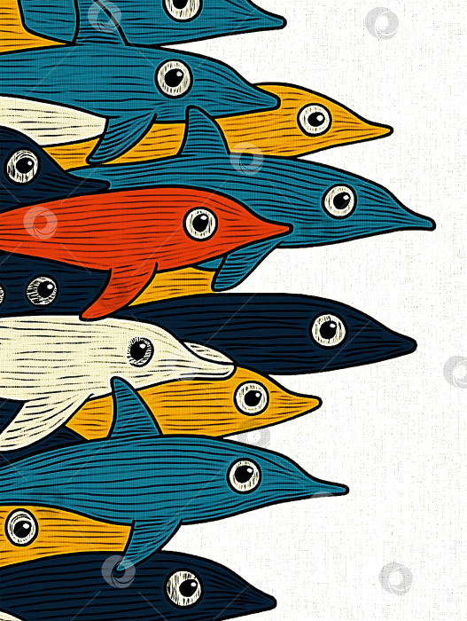 Скачать Много смешных рыб фотосток Ozero