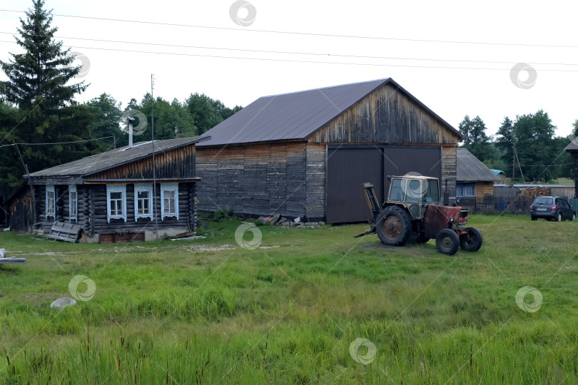 Скачать Сельская жизнь в селе Калыша Большеигнатовского района Мордовской Республики. фотосток Ozero