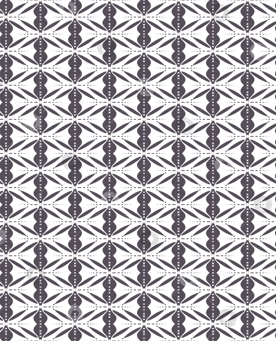 Скачать Геометрический векторный бесшовный узор из темно-серых элементов. фотосток Ozero