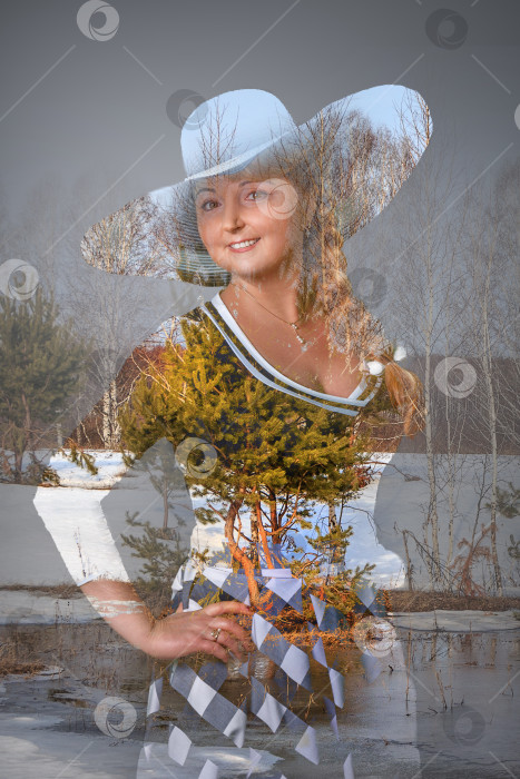 Скачать Улыбка весны фотосток Ozero