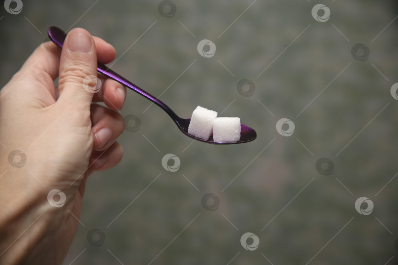 Скачать сахар в женской руке фотосток Ozero