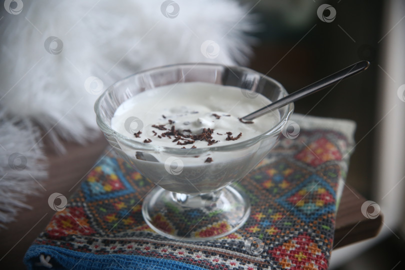 Скачать Взбитый вкусный творог фотосток Ozero