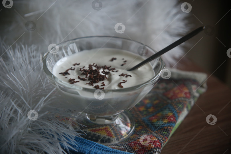 Скачать Взбитый вкусный творог фотосток Ozero