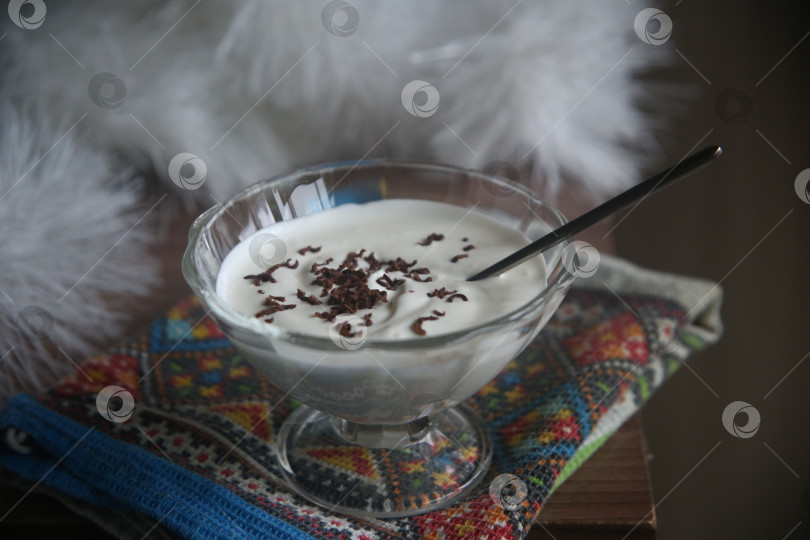 Скачать Взбитый вкусный творог фотосток Ozero