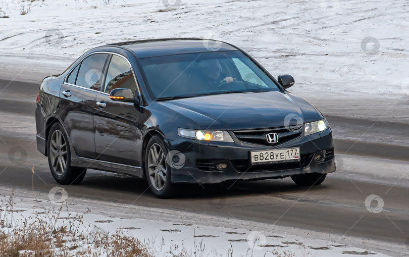 Скачать Россия г.Красноярск 19 ноября  2025г. автомобиль Honda Accord Японский автомобиль фотосток Ozero