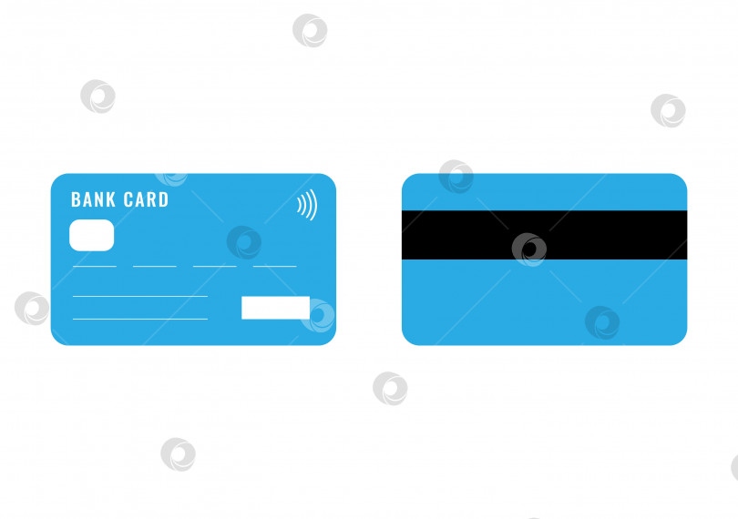 Скачать Оплата кредитной картой, бизнес-концепция. Векторная иллюстрация в плоском стиле фотосток Ozero