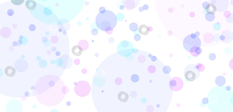 Скачать Дизайн представляет собой коллекцию кругов разных размеров и цветов, разбросанных по белому фону. Композиция создает игривый и современный вид, подходящий для различных целей фотосток Ozero