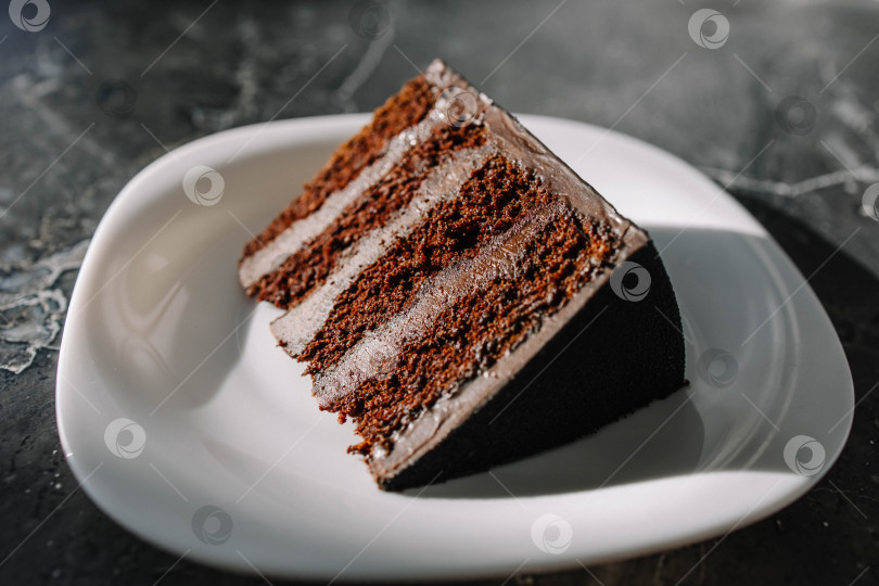 Скачать Шоколадный торт фотосток Ozero