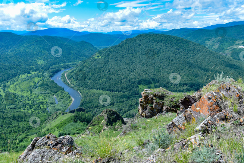 Скачать Горный пейзаж фотосток Ozero