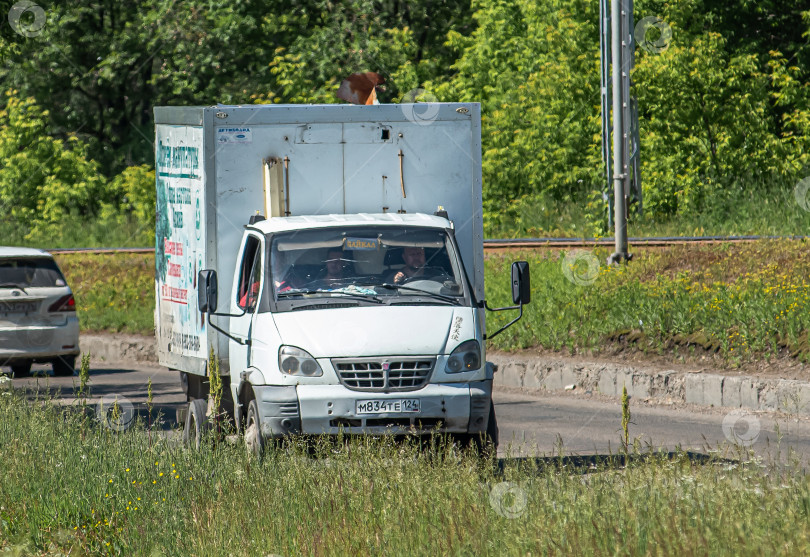 Скачать Россия,Сибирь 27 Мая 2025 год. Автомобиль   автомобиль ГАЗ-3310 «Валдай». фотосток Ozero