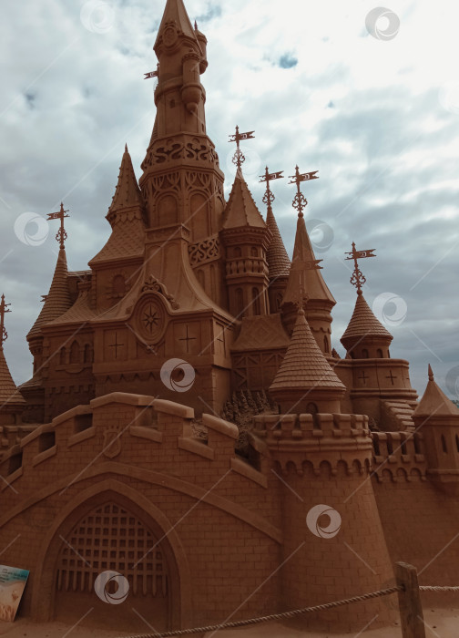 Скачать Замок из песка фотосток Ozero