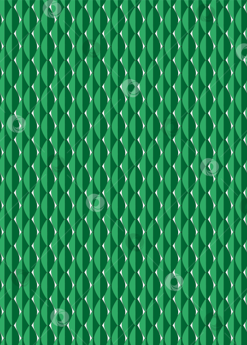 Скачать Зеленые формы с закругленными областями служат фоном для текстиля, презентаций и веб-сайтов. фотосток Ozero