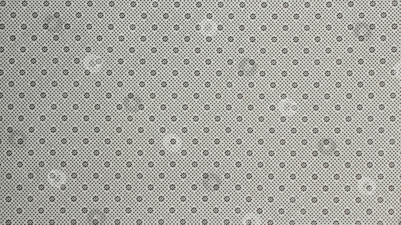 Скачать Крупный план противоскользящей силиконовой подложки с точечным цветочным рисунком на нижней стороне коврика для ванной; фотосток Ozero