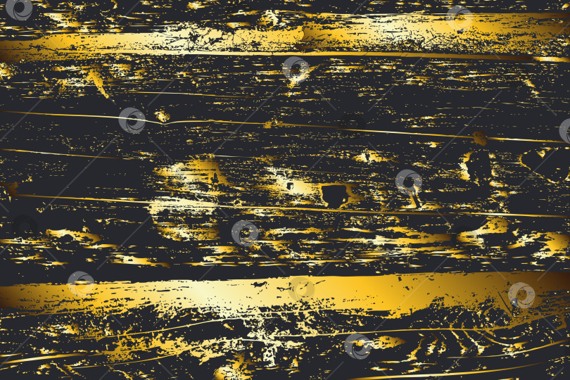 Скачать Гранжевый Золотой фон из деревянных досок фотосток Ozero