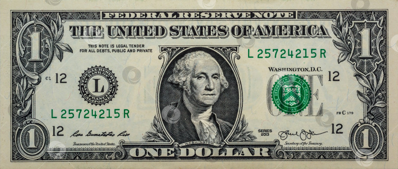 Скачать Россия,Сибирь 09 июня 2022 год. один доллар сша банкнота фотосток Ozero