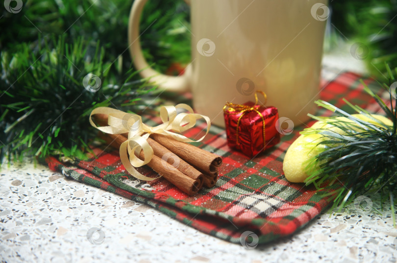 Скачать напиток горячий какао с корицей фотосток Ozero