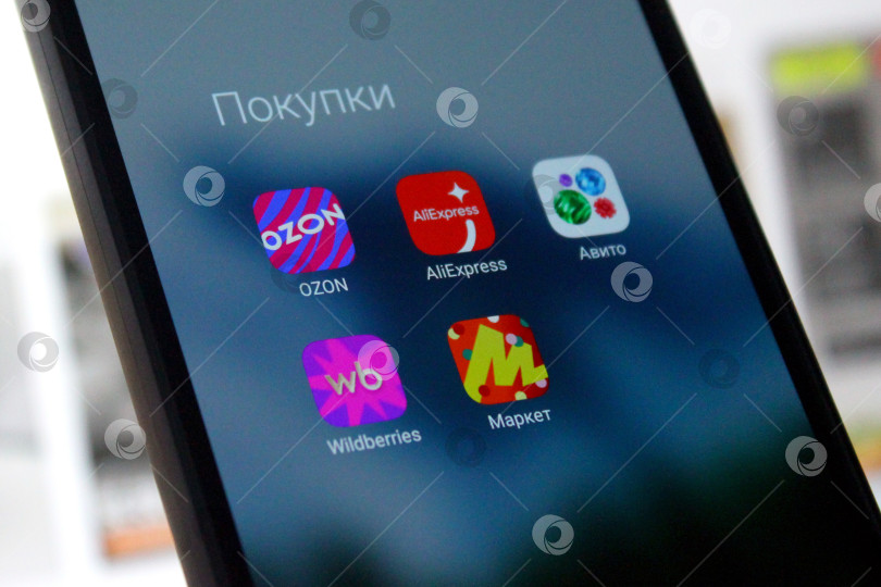 Скачать Иконки маркетплейсов фотосток Ozero