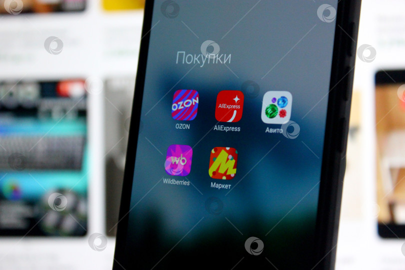 Скачать Иконки маркетплейсов фотосток Ozero