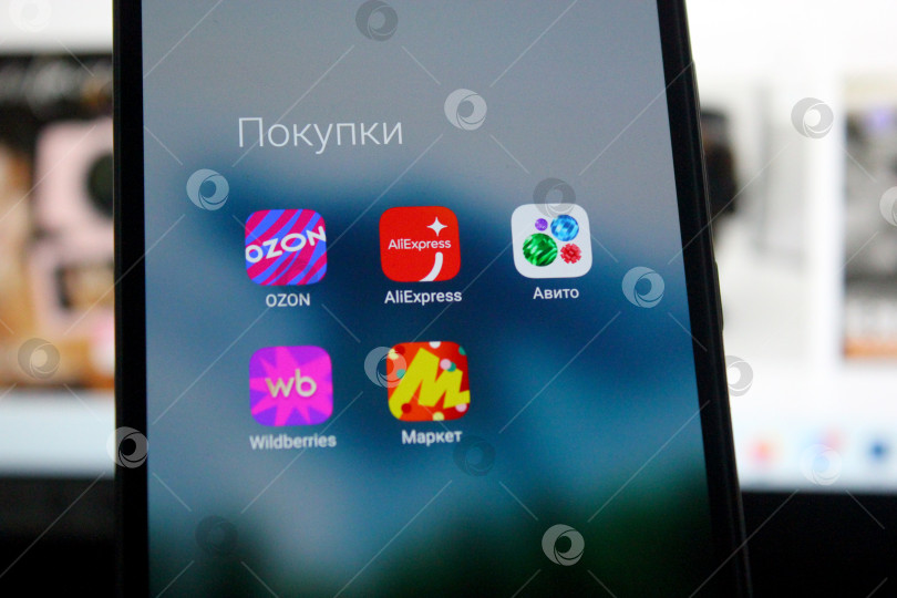 Скачать Иконки маркетплейсов фотосток Ozero