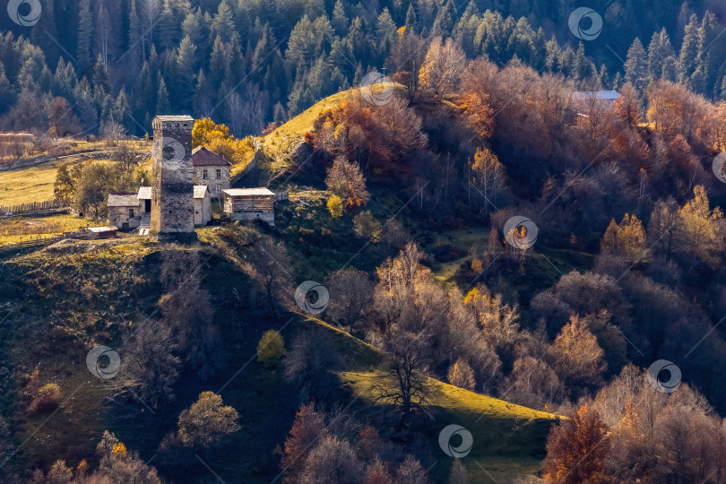 Скачать Сванетия - исторический регион в Грузии фотосток Ozero