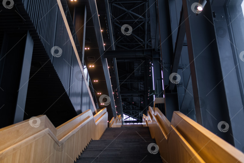 Скачать Интерьер нового здания Пермской государственной художественной галереи фотосток Ozero