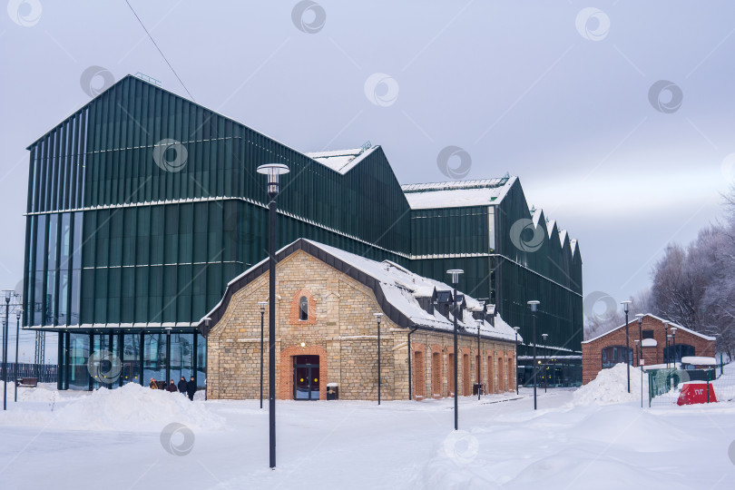 Скачать внешний вид нового здания Пермской государственной художественной галереи. фотосток Ozero