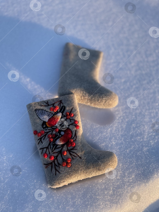 Скачать Валенки хаотично фотосток Ozero