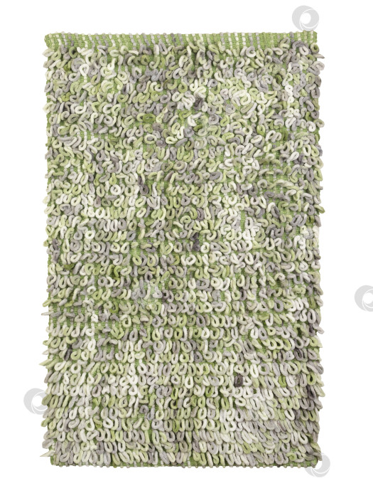 Скачать Яркий зеленый текстурированный ковер для уютного домашнего декора фотосток Ozero