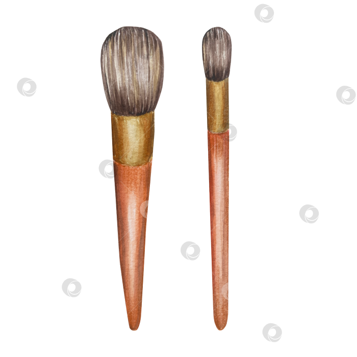 Скачать Набор женских аксессуаров, выполненных акварелью. Косметика, обувь, духи, платье, сумка, солнцезащитные очки, польский клипарт. Для наклеек для ежедневника, текстильных принтов, поделок. фотосток Ozero