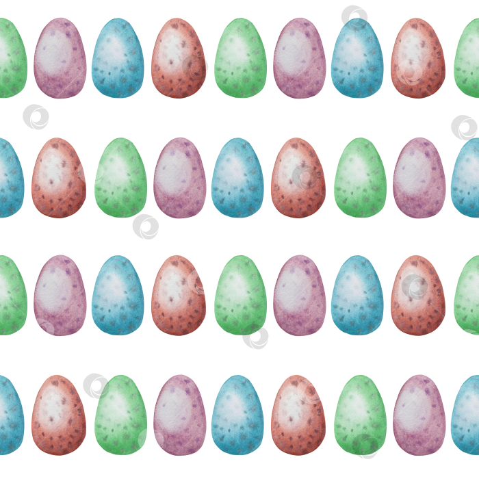 Скачать Традиционный набор праздничных элементов декора "Пасхальный цветок". Акварельная иллюстрация. Разноцветные яйца, узелки, весенние садовые цветы и корзина. Пасхальный набор украшений для букетов, венков, открыток, поздравлений. фотосток Ozero