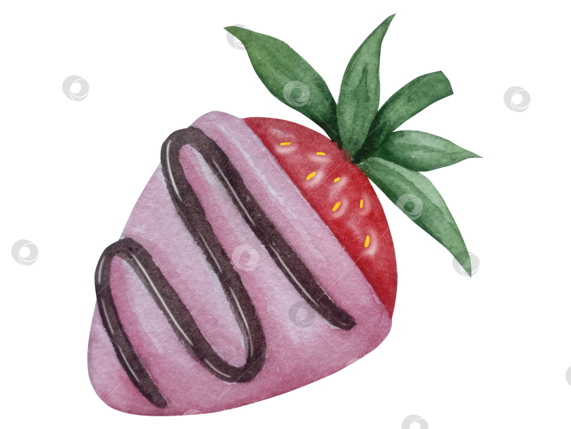 Скачать Большой набор акварельных элементов для оформления дня Святого Валентина. Милые акварельные значки, символ романтики, любви для печати, открыток, плакатов, наклеек фотосток Ozero