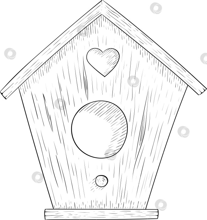 Скачать Черно-белые чернила в векторном стиле иллюстрируют садовые инструменты и принадлежности. Гравюра с весенним настроением для упаковки, открыток и декоративных целей фотосток Ozero