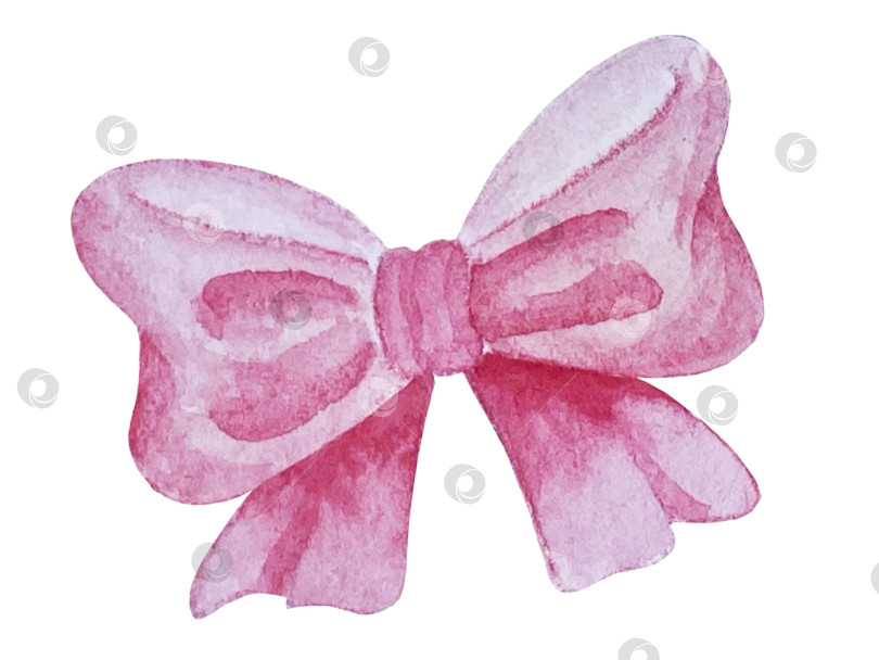 Скачать Набор акварельных иллюстраций для детского праздника с плюшевым мишкой и воздушными шариками для поздравительных открыток на детские праздники, приглашений на детские дни рождения, веб-сайта и упаковки. фотосток Ozero