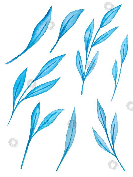 Скачать Набор акварельных иллюстраций для детского праздника с плюшевым мишкой и воздушными шариками для поздравительных открыток на детские праздники, приглашений на детские дни рождения, веб-сайта и упаковки. фотосток Ozero