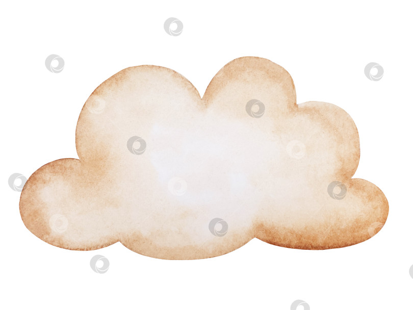 Скачать Набор акварельных иллюстраций для детского праздника с плюшевым мишкой и воздушными шариками для поздравительных открыток на детские праздники, приглашений на детские дни рождения, веб-сайта и упаковки. фотосток Ozero