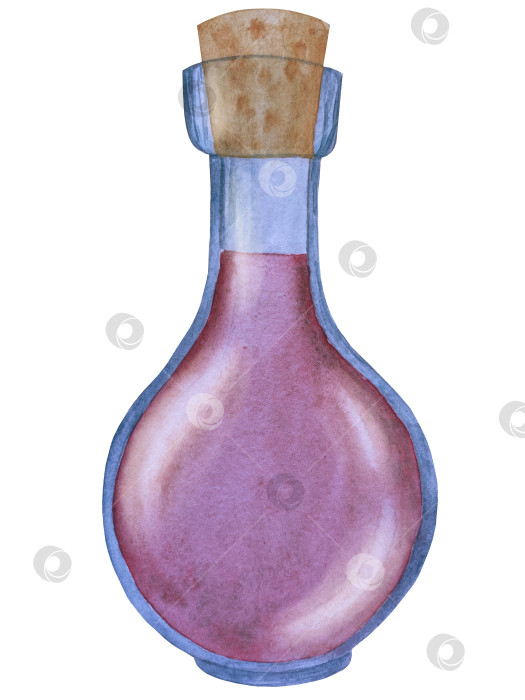 Скачать Набор акварельных иллюстраций с мифическими эзотерическими элементами и духовными колдовскими предметами. Книга заклинаний, небесные кристаллы, зелья, свечи, грибы, карты Таро. Идеально подходит для фэнтезийного дизайна и колдовских визуальных эффектов фотосток Ozero