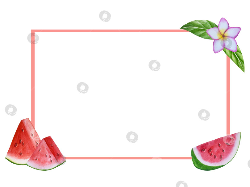 Скачать Летний пляжный набор, нарисованный акварелью от руки, с элементами прибрежного курорта, такими как пальма, пляжный зонт, коктейли, ракушки, солнцезащитные очки, шляпа и цветы. Элементы для дизайна открыток, упаковки, веб-сайта. фотосток Ozero