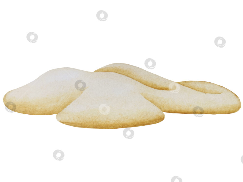 Скачать Летний пляжный набор, нарисованный акварелью от руки, с элементами прибрежного курорта, такими как пальма, пляжный зонт, коктейли, ракушки, солнцезащитные очки, шляпа и цветы. Элементы для дизайна открыток, упаковки, веб-сайта. фотосток Ozero