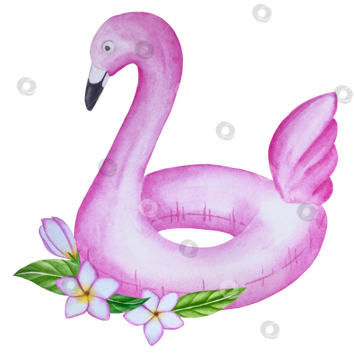 Скачать Летний пляжный набор, нарисованный акварелью от руки, с элементами прибрежного курорта, такими как пальма, пляжный зонт, коктейли, ракушки, солнцезащитные очки, шляпа и цветы. Элементы для дизайна открыток, упаковки, веб-сайта. фотосток Ozero