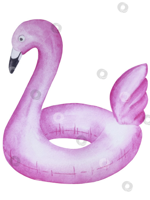 Скачать Летний пляжный набор, нарисованный акварелью от руки, с элементами прибрежного курорта, такими как пальма, пляжный зонт, коктейли, ракушки, солнцезащитные очки, шляпа и цветы. Элементы для дизайна открыток, упаковки, веб-сайта. фотосток Ozero