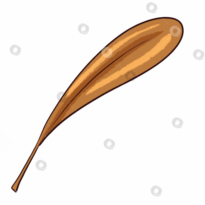 Скачать Цифровая иллюстрация "Коричневая трава". Рисунки для оформления детских книг фотосток Ozero