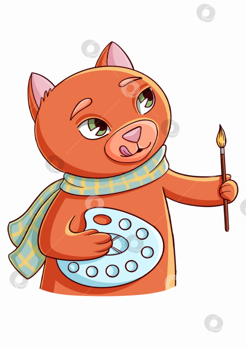 Скачать Набор наклеек с кошками для скрапбукинга и иллюстраций в социальных сетях фотосток Ozero