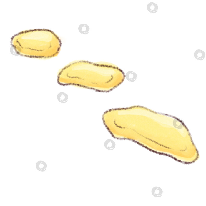 Скачать Лимонад и ингредиенты. Набор иллюстраций, нарисованных от руки на белом фоне. фотосток Ozero