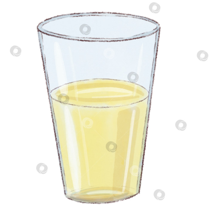 Скачать Лимонад и ингредиенты. Набор иллюстраций, нарисованных от руки на белом фоне. фотосток Ozero