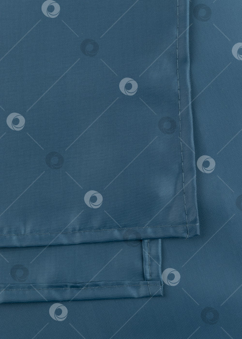 Скачать аккуратный нижний шов из полиэстера черепахово-синего цвета фотосток Ozero