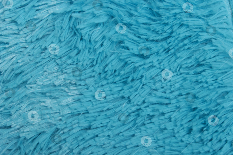 Скачать Голубая текстура искусственного пушистого меха фотосток Ozero